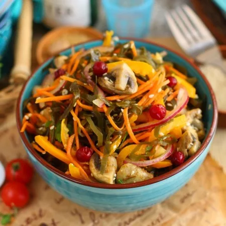 Seaweed salad — recipe