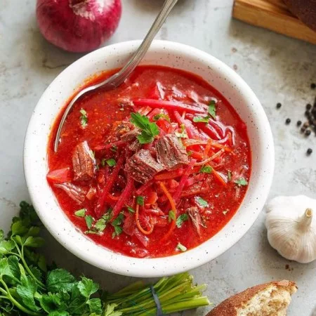 Cold borsch — recipe