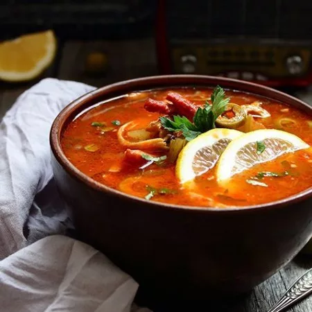 Meat solyanka — recipe